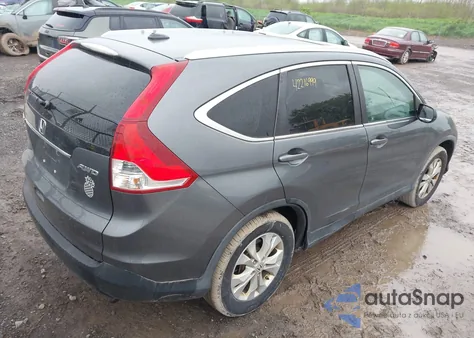 2012 Honda Cr-V Ex-L из США, поврежденный, VIN 2HKRM4H78CH611714